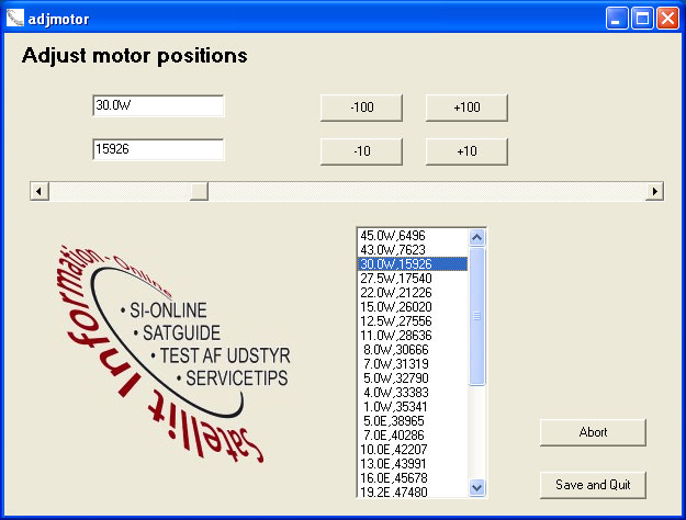 Software til motorstyringen